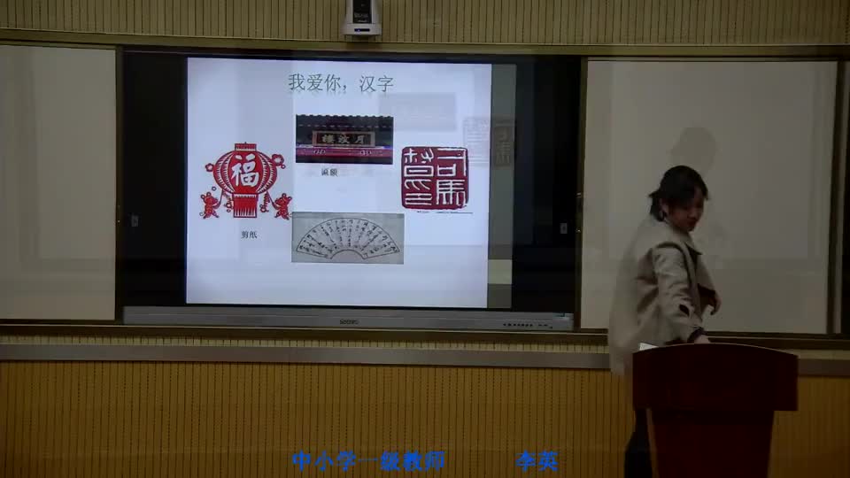 五年级语文《我爱你,汉字》视频