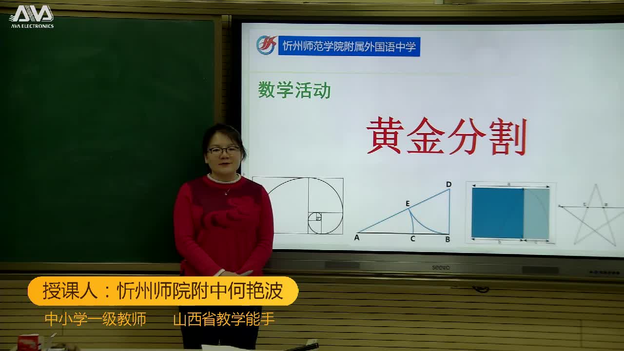 《数学活动》主讲人:何彦波