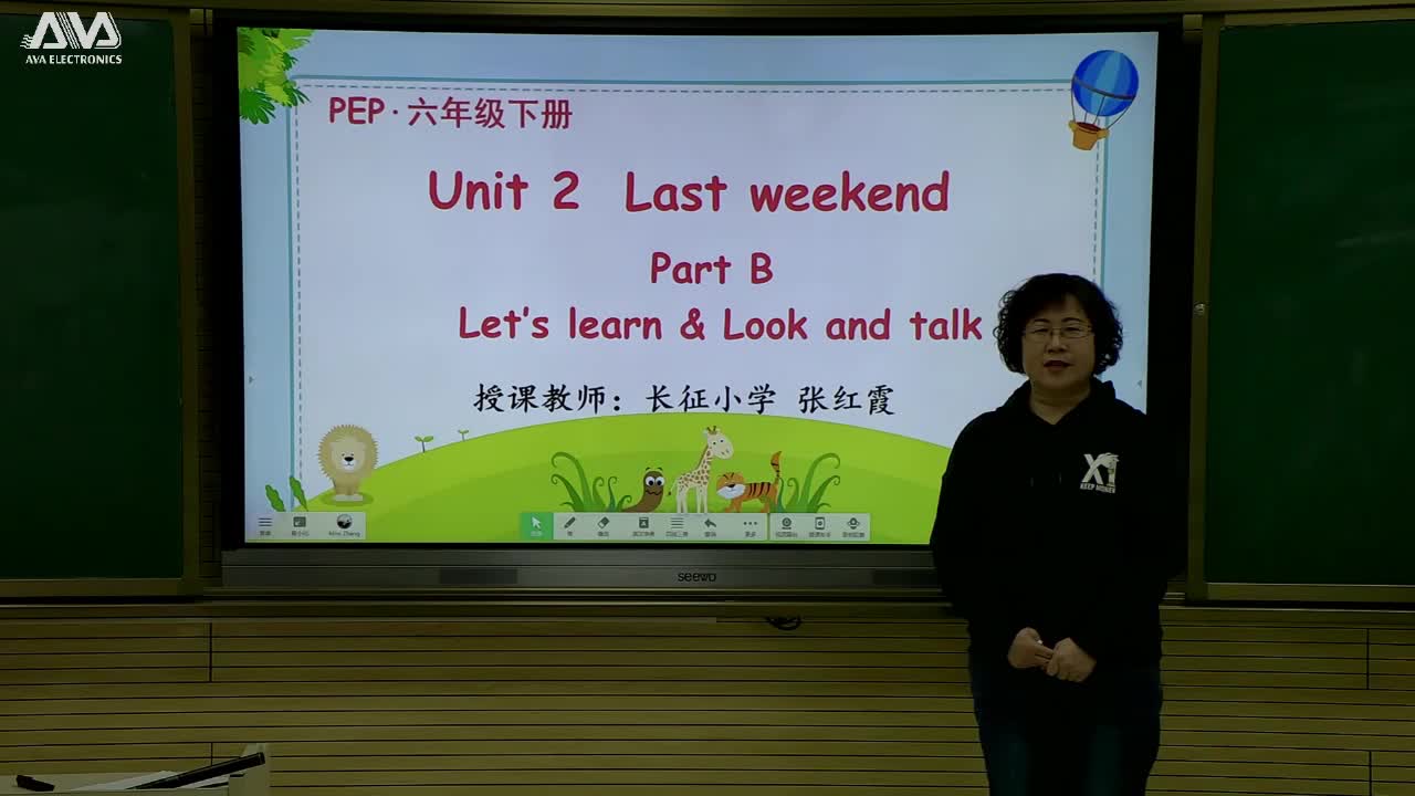 Unit2:Last weekend(Part2)主讲人:张红霞