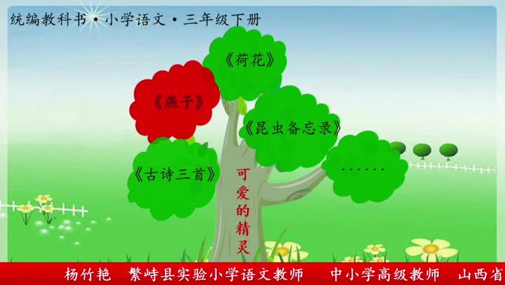 《语文园地（一）》   主讲：杨竹艳