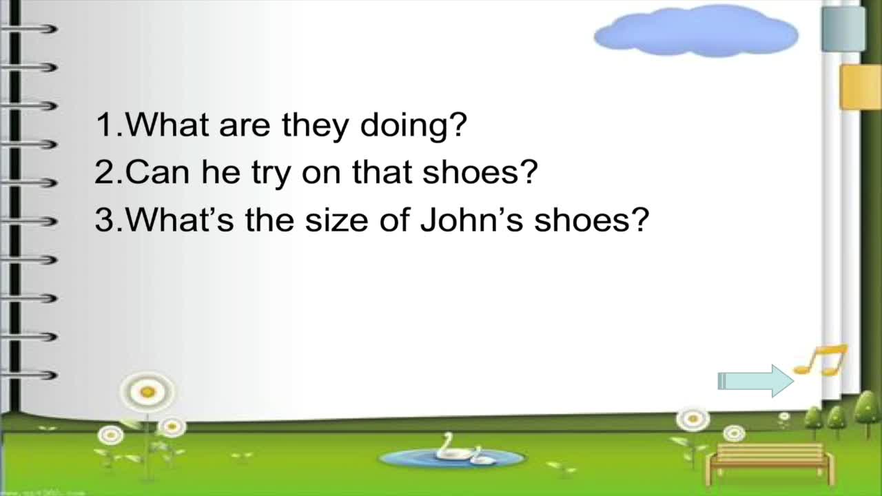 四年级下册《Unit 6 shopping》